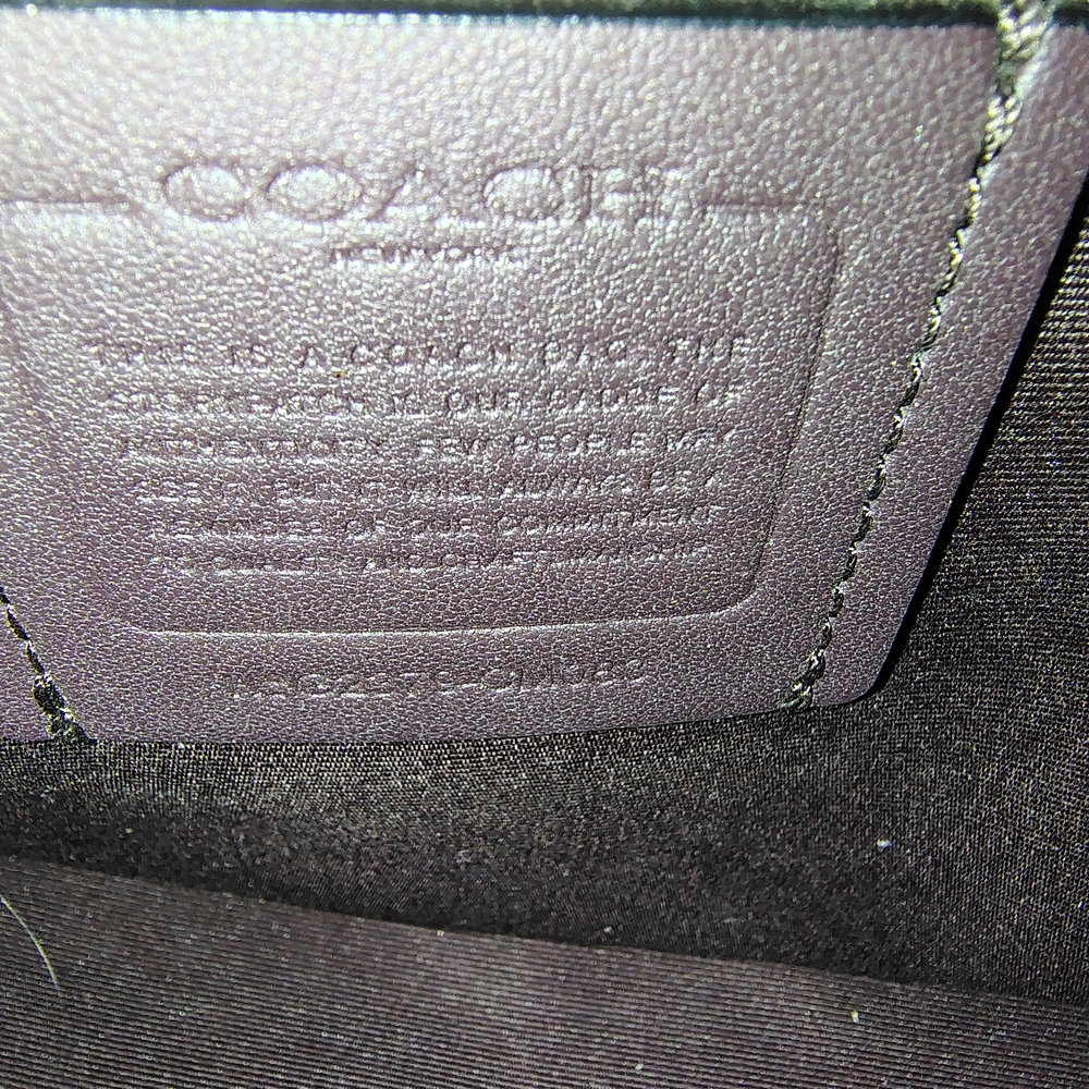 Coach Green Leather Handbag - Picture 3 of 15